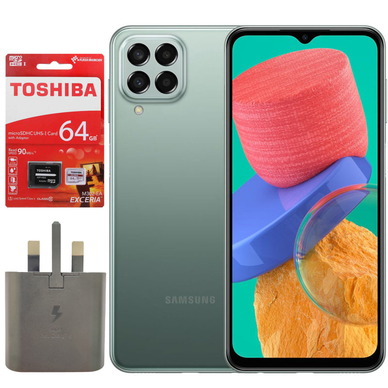 گوشی موبایل سامسونگ مدل Galaxy M33 5G SM-M336B/DS دو سیم کارت ظرفیت 128 گیگابایت و رم 8 گیگابایت به همراه شارژر دیواری و کارت حافظه_6311e182e0e0f.jpeg گوشی موبایل سامسونگ مدل Galaxy M33 5G SM-M336B/DS دو سیم کارت ظرفیت 128 گیگابایت و رم 8 گیگابایت به همراه شارژر دیواری و کارت حافظه