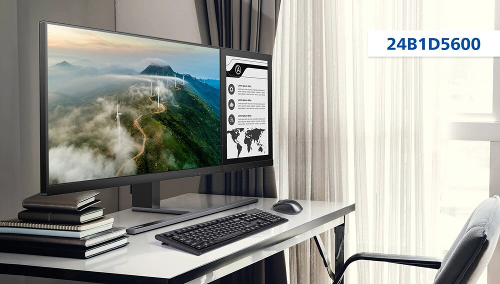 مانیتور ۲ در یک ال سی دی در چین عرضه شد
